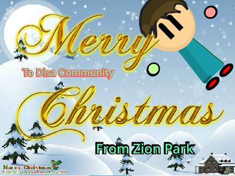 MERRY CHRISTMAS By Zion Park