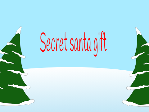 Secret Santa Gift <3
