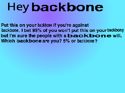 backbone