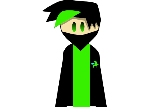 Old Human Green Impostor