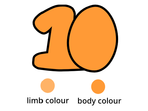 ten asset + colour schemes