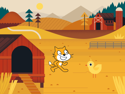 scratch cat gets a disease