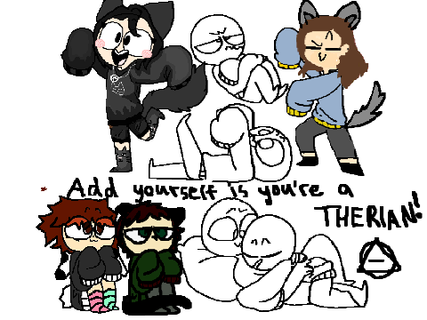 Add yourself if you’re a THERIAN!   remix remix remix