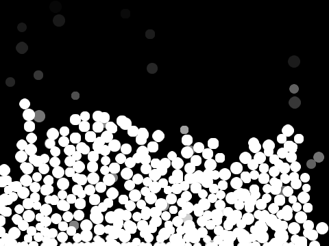 falling snow