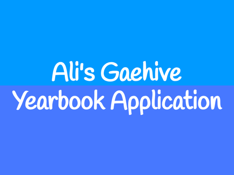 [reshared] my gaehive yearbook signup