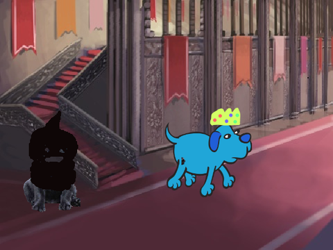 King Doggo IV finding his way around his castle