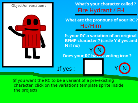 Recommend a Character for BFMP remix