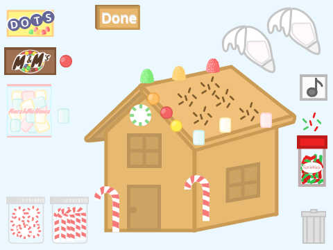  D.I.Y Gingerbread house  remix