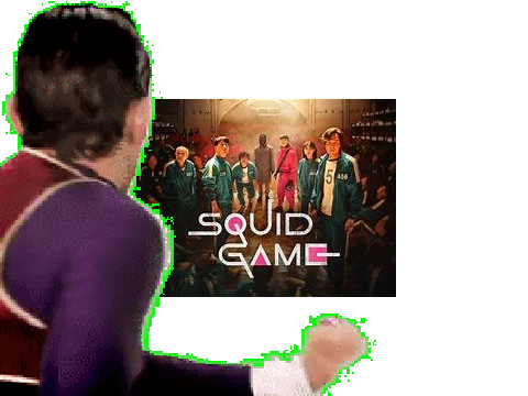 "Don't Let Your Kids Watch Squid Game!" Meme Template remix