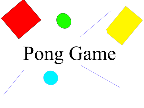 Pong Game (multiple levels!)