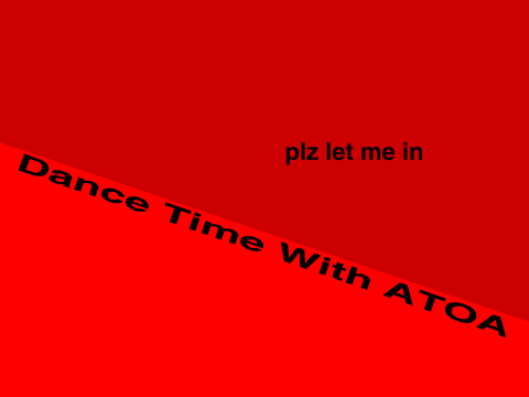 Dance Time with a team of animators (ATOA tribute)