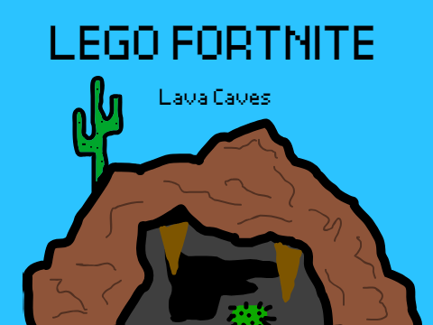 Lego Fortnite Lava Caves || #Animations
