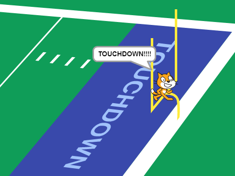 TOUCHDOWN!!!!!!!