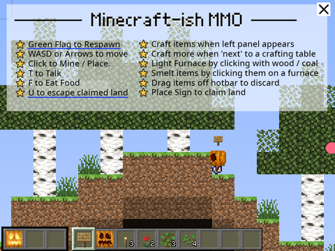 Minecraft-ish MMO v1.7 remix
