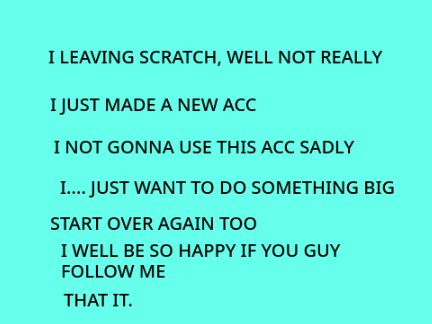 I'M LEAVING
