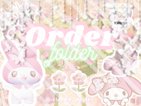 [FINALLY OPEN AGAIN] ♡ ✉️ order folder ! ☆