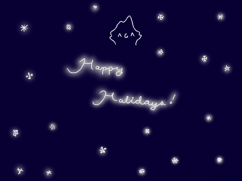 happy holidays!