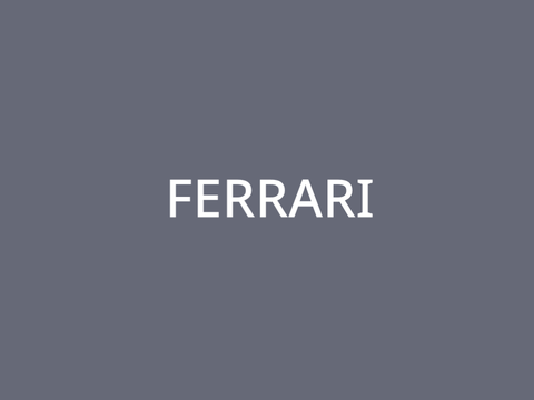 FERRARI ☆ CCE