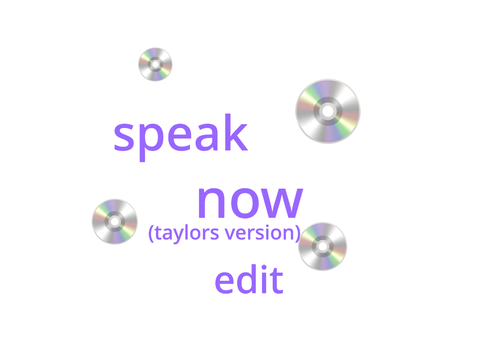 speak now edit :D