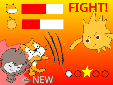 Scratch Fighting Game (Update: Another Character!)
