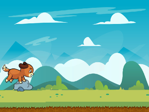 Dog endless runner game