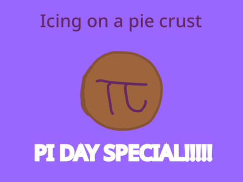 Icing on a pie crust