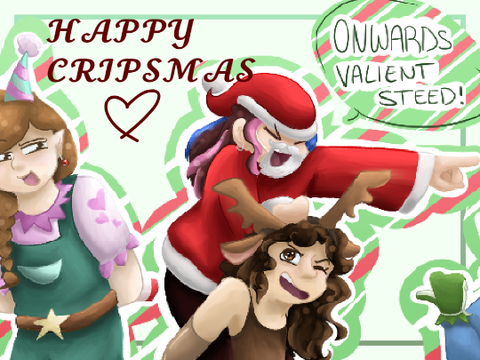 ⋆꙳•̩̩͙❅*̩̩͙‧͙ ITS CRIPSMAS‧͙*̩̩͙❆ ͙͛ ˚₊⋆