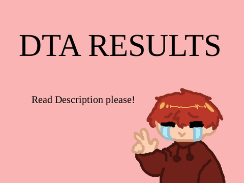 DTA Results
