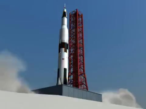 Apollo 11 / Major Tom Coming Home Animation