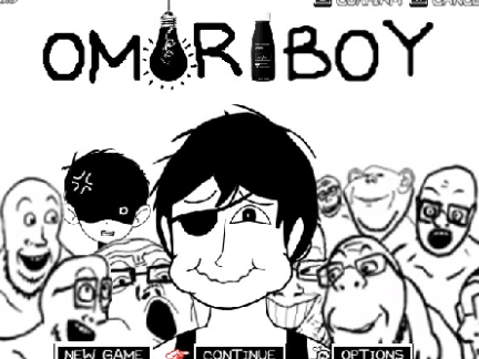 OMORIBOY Title Screen