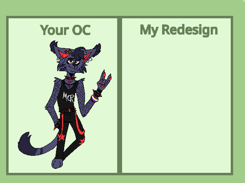 silly goofy redesign??