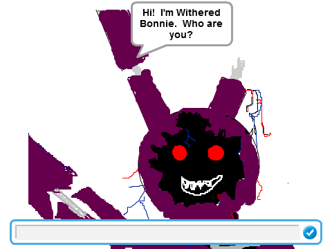 Talk with Withered Bonnie!