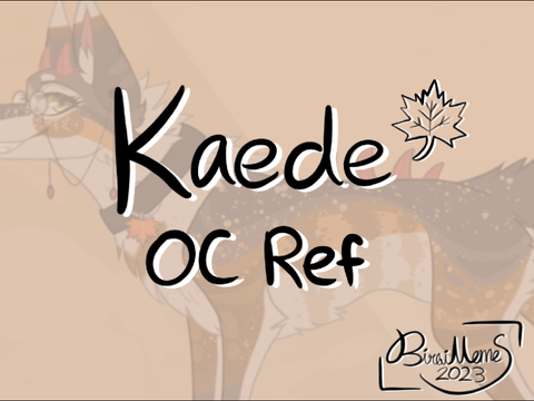Kaede - OC Ref