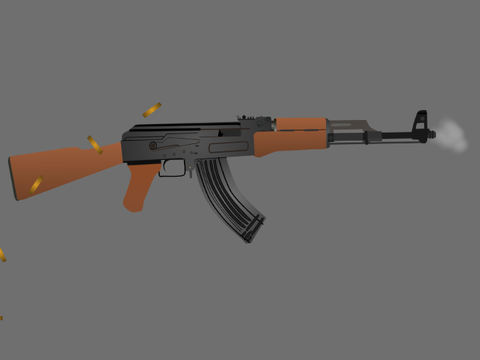 AK-47　撃てます 