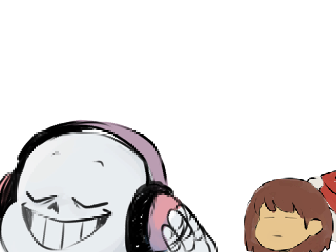 what is sans listening to? KittyHacky