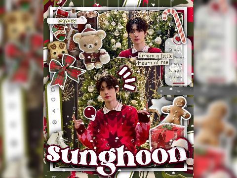 ( ◞ ◟) holiday ece ♡ ⠀ ୭ sunghoon ノ