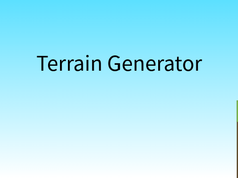 Terrain Generator