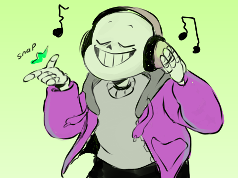 what is sans listening to? remix