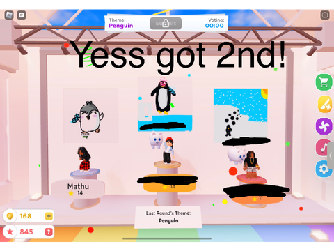 Speed draw: spider, roblox and penguin