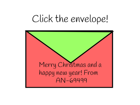 A Christmas and Happy New Year Letter for you!