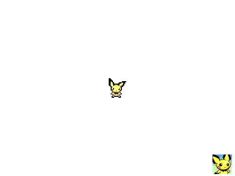 Pichu Sprite *ADVANCED SCRIPT*