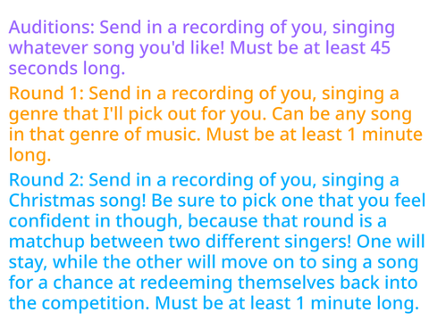 My entry for 50 Followers Singing/Songwriting Contest!