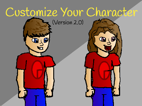 Customize your Character!!!