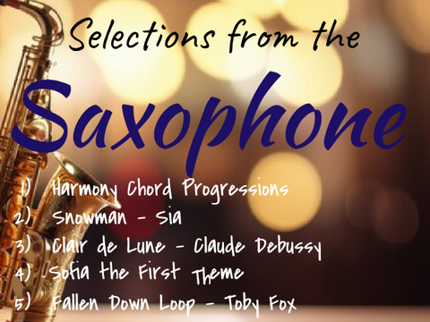 selections from the saxophone - sgt quarter finals