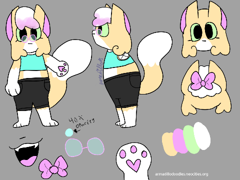 Updated Fursona Reference