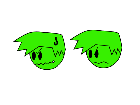 Human Green Impostor Icons