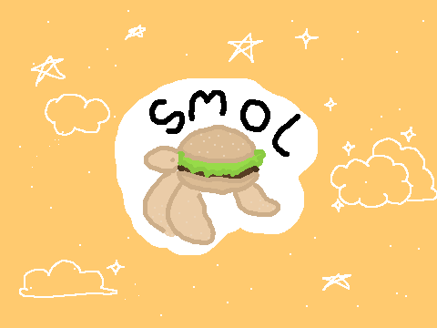 Burger turtle