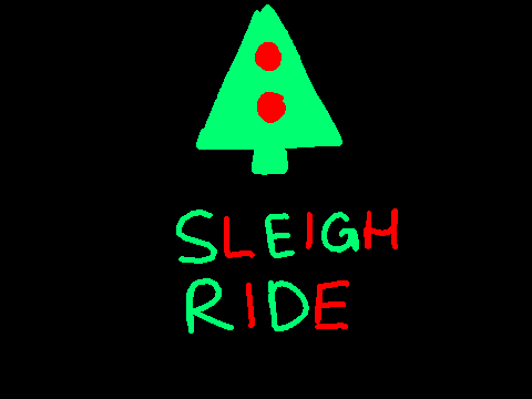 sleigh ride ll an animation