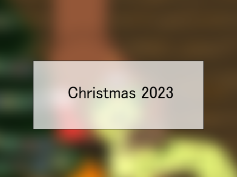 Merry Christmas! <3