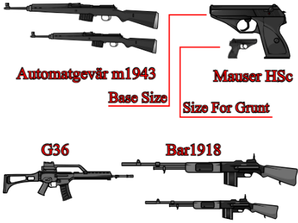 Some Guns Sprites